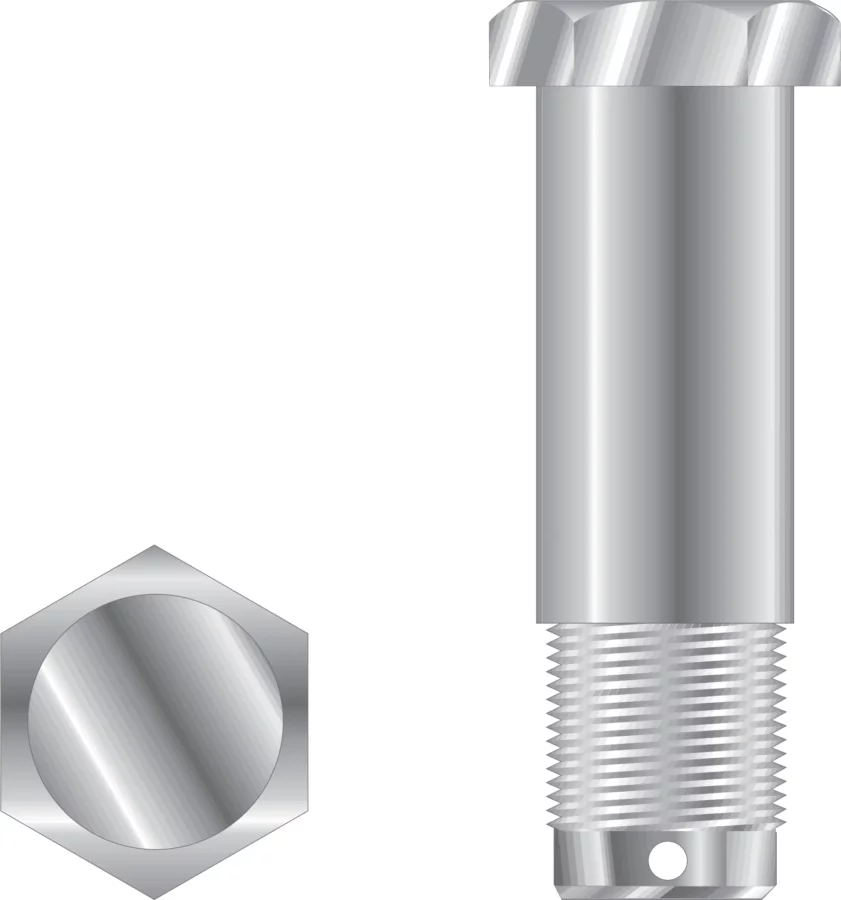 Replacement Clevis Pin with Hex Head (3000 Series) - Image 3