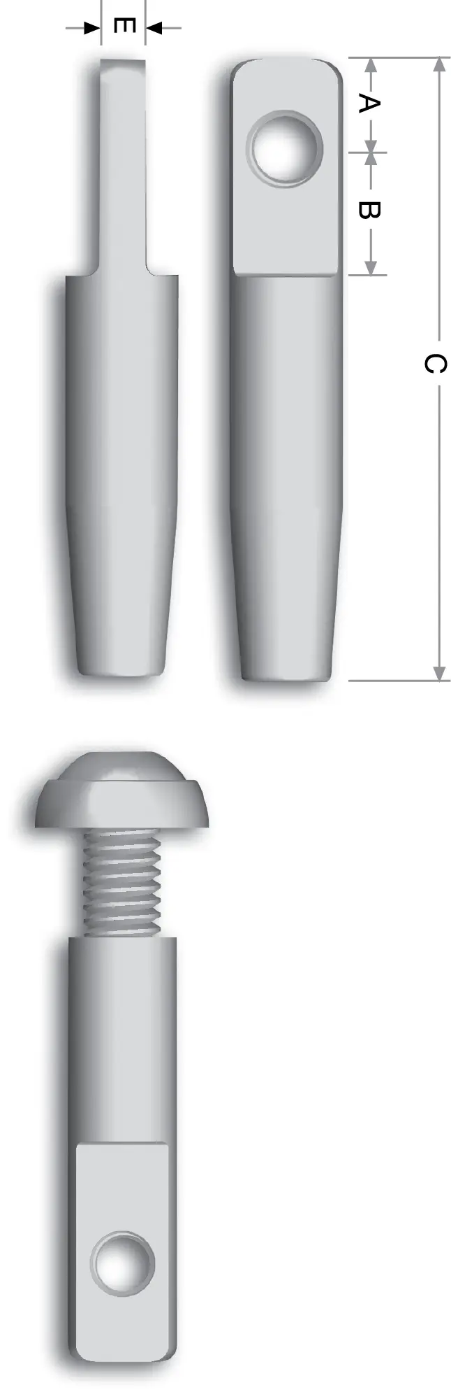 Fixed Eye with Eye Post Assembly - Image 2