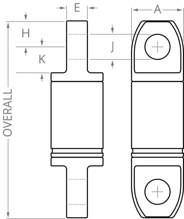 Eye & Eye Sealed Swivel - Model SS-66 - Image 2