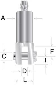 Swageless & Clevis Roller Bearing Swivel - Model 34 - Image 2